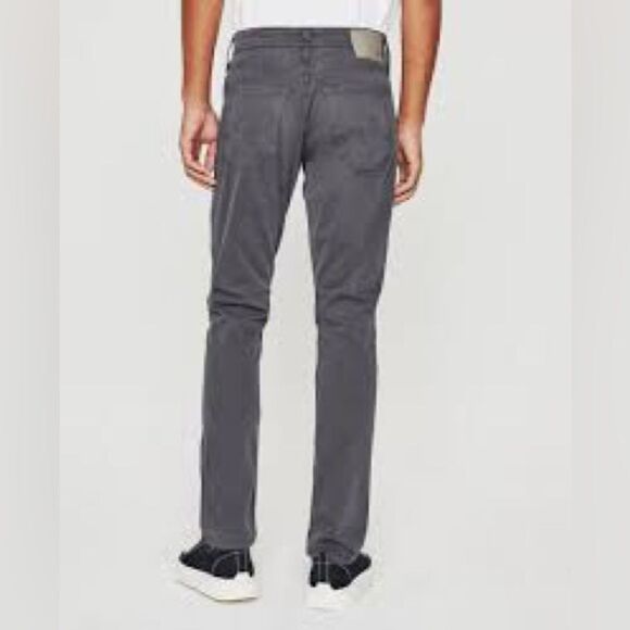 Men’s AG Adriano Goldschimied The Everett Slim Straight Sueded Stretch Sateen